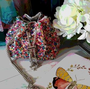 Womens Beaded Handbag